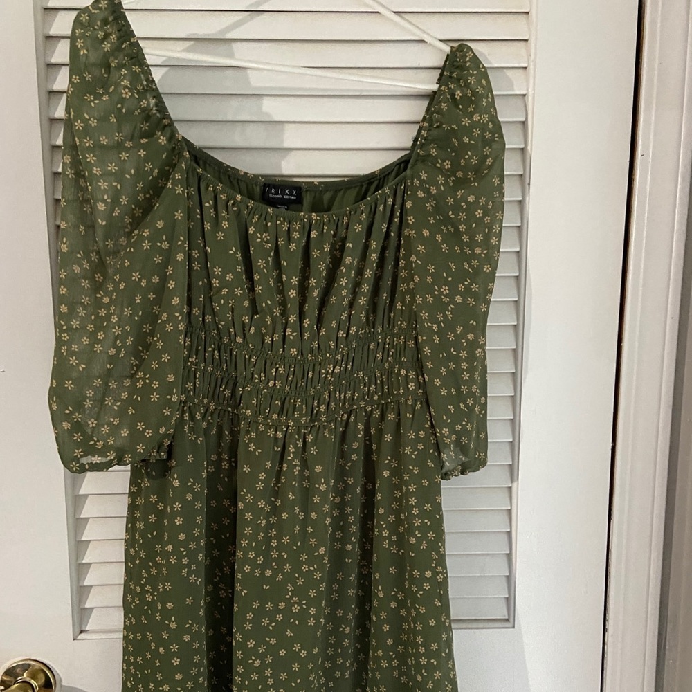 Adorable trick mini dress